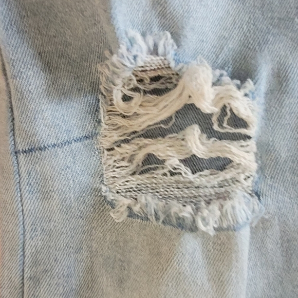 Guess Women's Light Blue Distressed Jeans - Picture 4 of 8